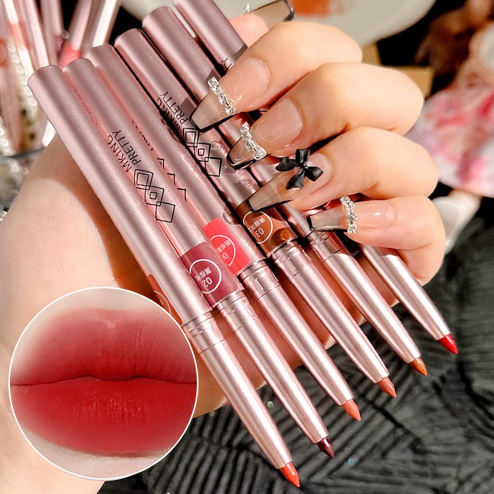 Lip Liner Pencil - 매트 립 라이너 오랫동안 지속되는 자동