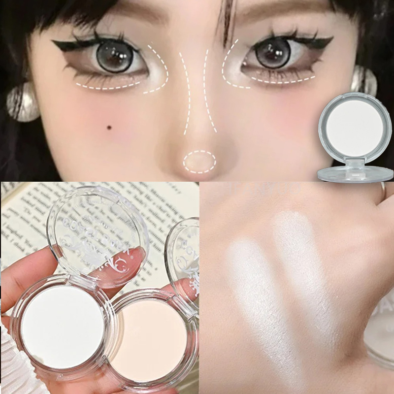 Fenty Beauty Makeup Highlighter - 싱글 매트 하이라이터 팔레트 화이트 베이지