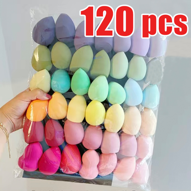 Beauty Makeup Tools Use - 미니 메이크업 스폰지 무작위 색상 모양