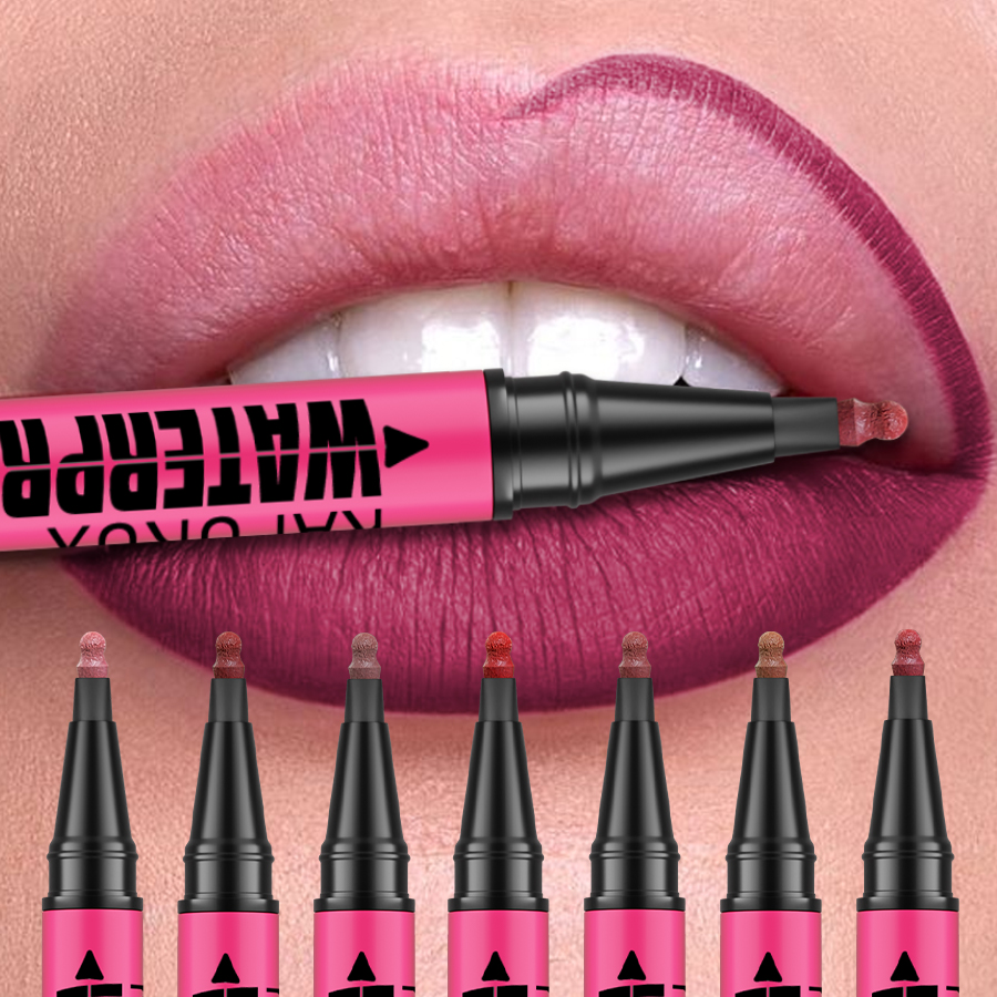 Lip Liner Pencil - 1PC 리퀴드 Matte12 컬러 립라이너 펜슬
