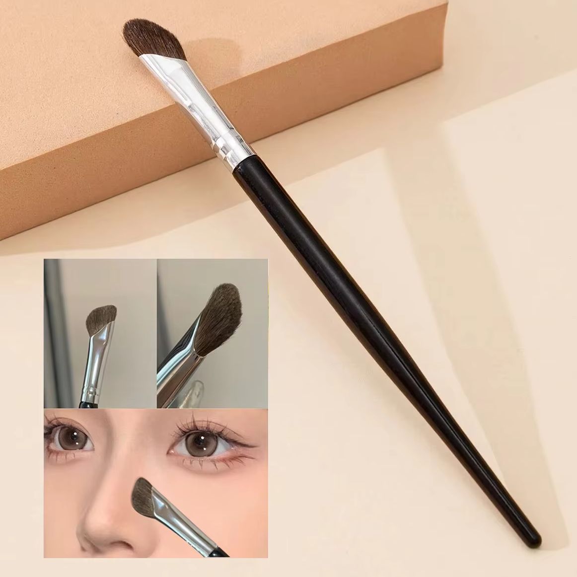 Beauty Makeup Eyeshadow - 3D 코 섀도우 브러쉬 얼굴 윤곽