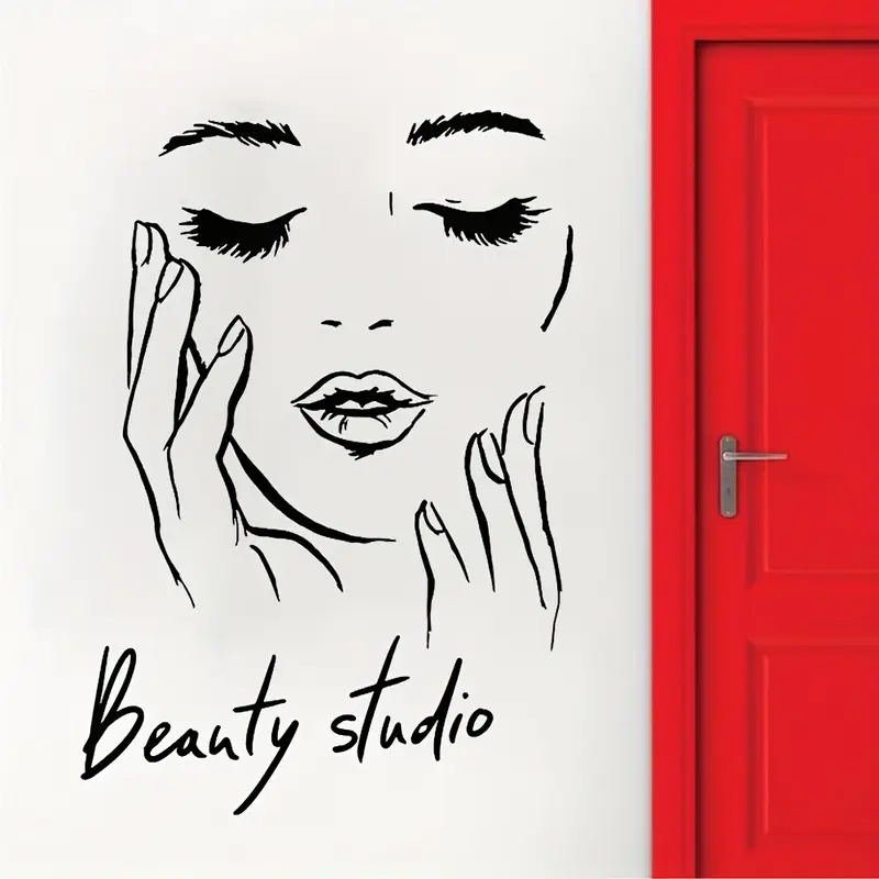 Beauty Makeup Wallpaper - 뷰티 스튜디오를 위한 여성 얼굴 모양의