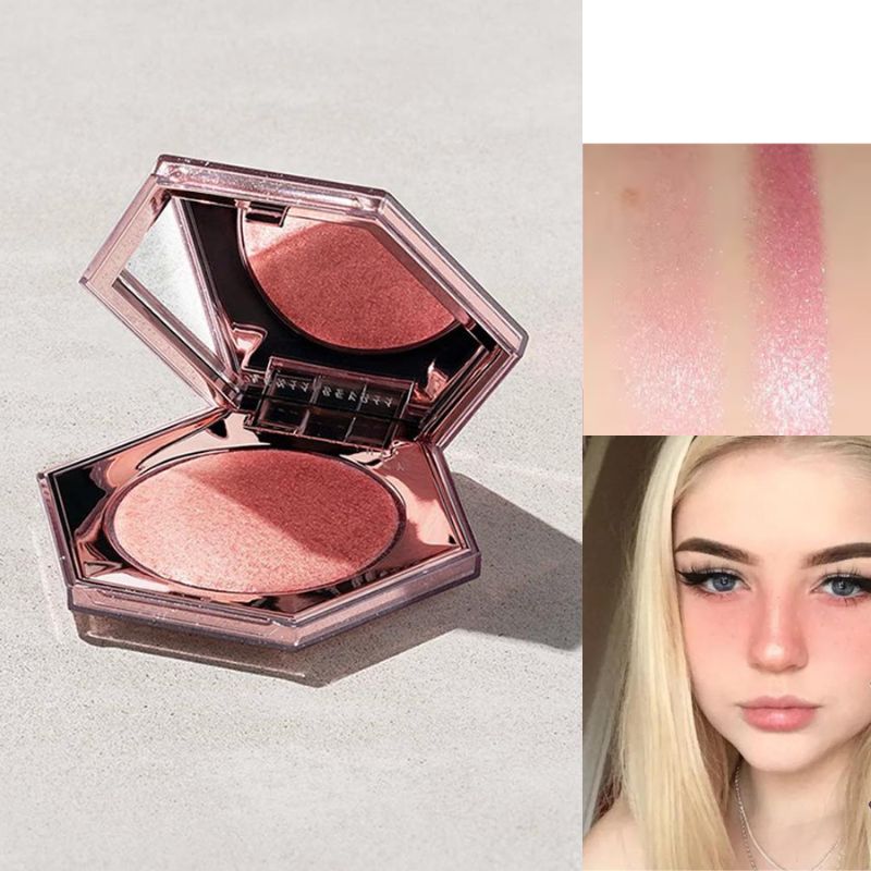 Fenty Beauty Makeup Highlighter - 하이라이트 파우더, 페이스 하이라이터 팔레트 핑크