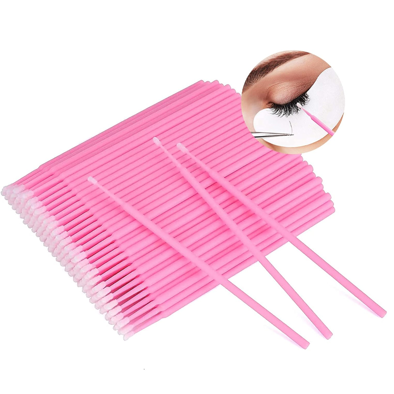 100개입 부드러운 일회용 마이크로 면봉 속눈썹 연장  - Beauty Makeup Remover 리뷰 및 가격