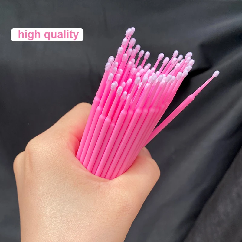 100개입 부드러운 일회용 마이크로 면봉 속눈썹 연장  - Beauty Makeup Remover 리뷰 및 가격