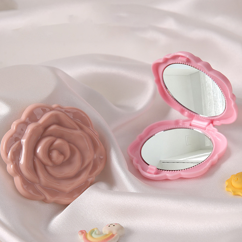 (BF06)1PC 휴대용 레트로 장미 꽃 미니 소형 포 - Beauty Rose Makeup 리뷰 및 가격