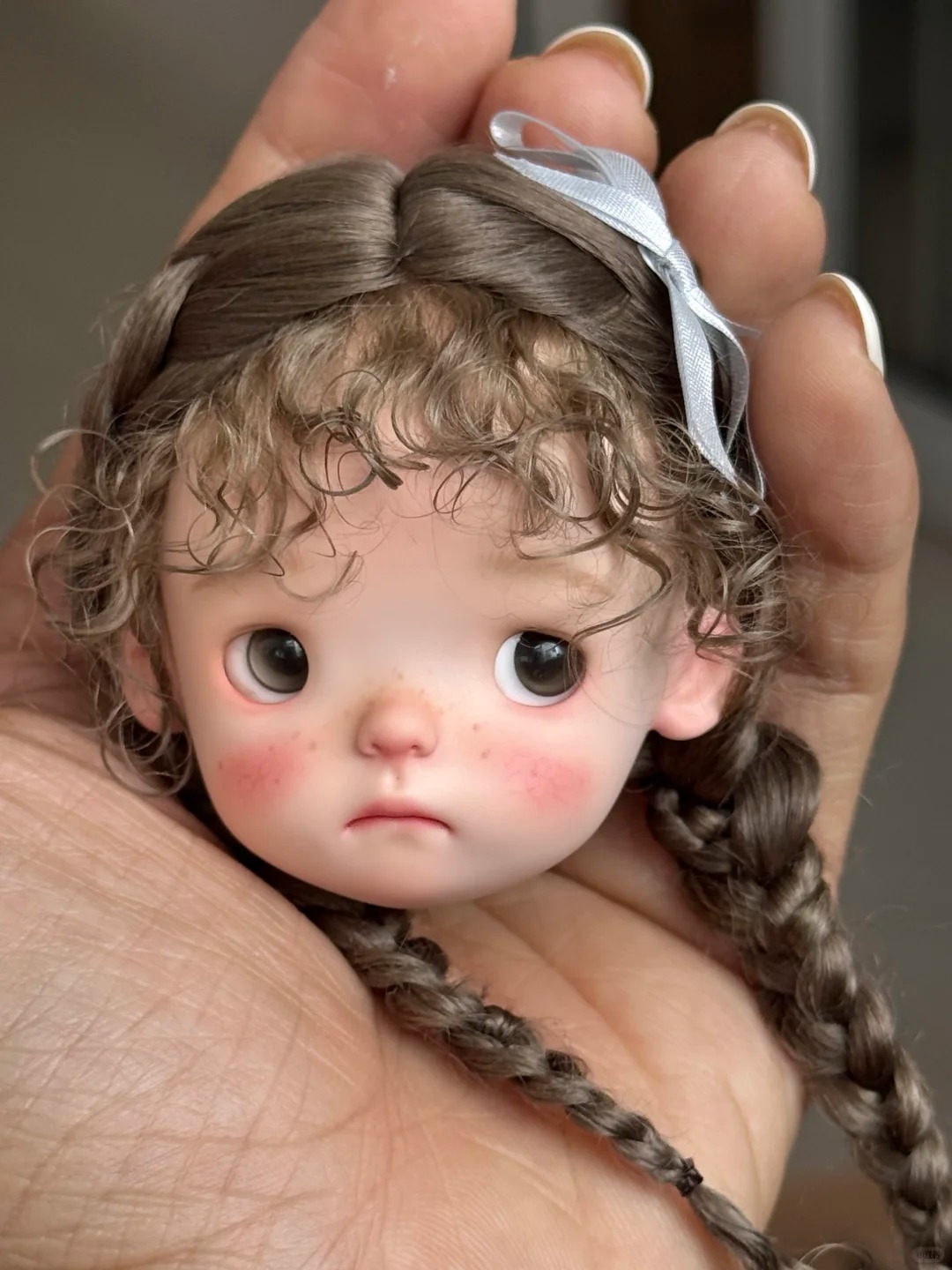 앰버 1/6 SD BJD 인형 샤오파우두두 헤드 귀엽고 - Beauty Makeup Girl 리뷰 및 가격