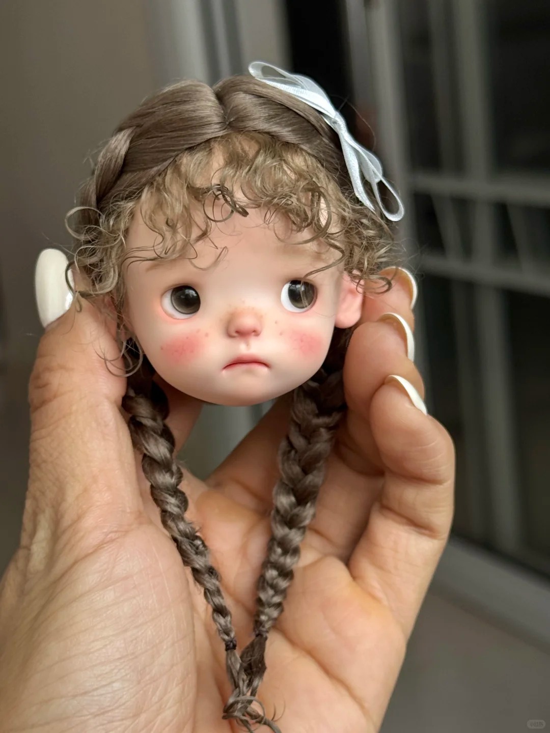 앰버 1/6 SD BJD 인형 샤오파우두두 헤드 귀엽고 - Beauty Makeup Girl 리뷰 및 가격