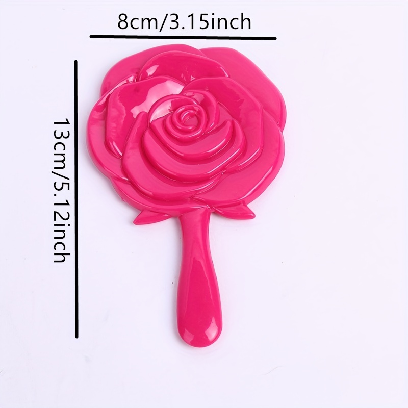 레트로 로즈 작은 거울 휴대용 포켓 손잡이 화장 거울  - Beauty Rose Makeup 리뷰 및 가격