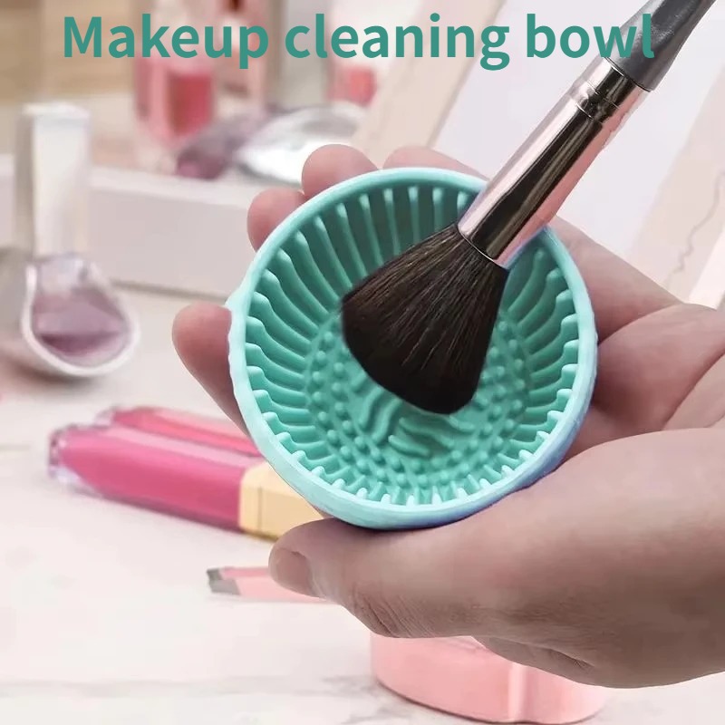 부드러운 실리콘 메이크업 브러쉬 클리너 볼(접이식 파우 - Beauty Makeup Eyeshadow 리뷰 및 가격