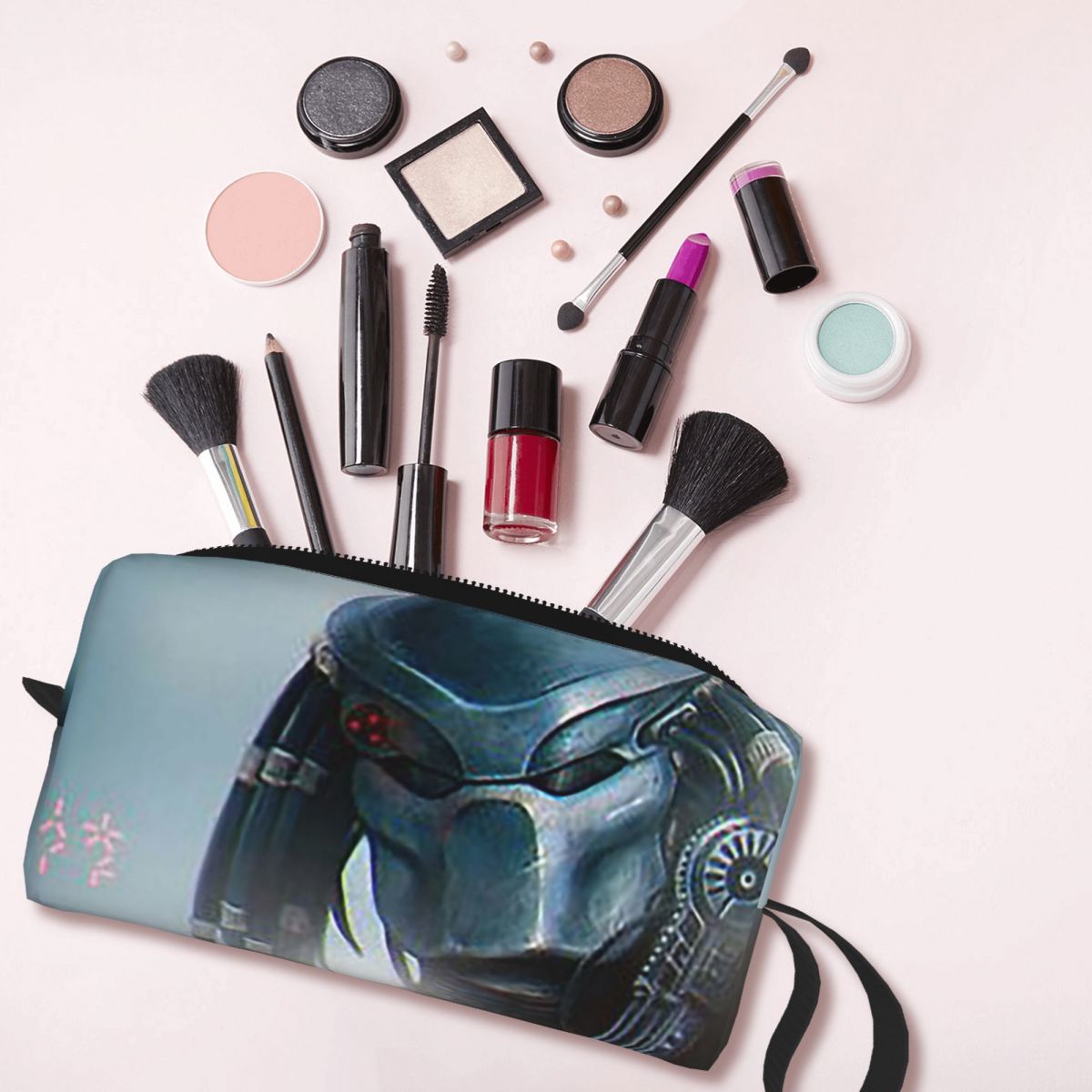 프레데터 벽지 화장품 가방 여성용 화장품 정리함 세면도 - Beauty Makeup Wallpaper 리뷰 및 가격