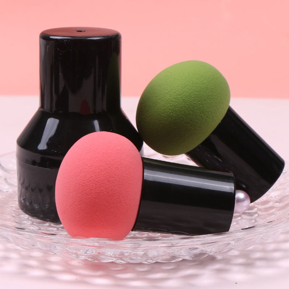 새로운 버섯 모양 메이크업 스펀지(보관함 포함) 건식  - Beauty Makeup Tools Use 리뷰 및 가격