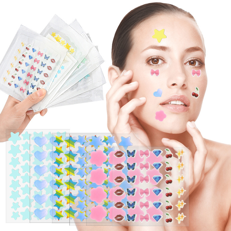 컬러 만화 여드름 패치 스킨케어 스티커 컨실러 얼굴 잡 - Beauty With Makeup 리뷰 및 가격