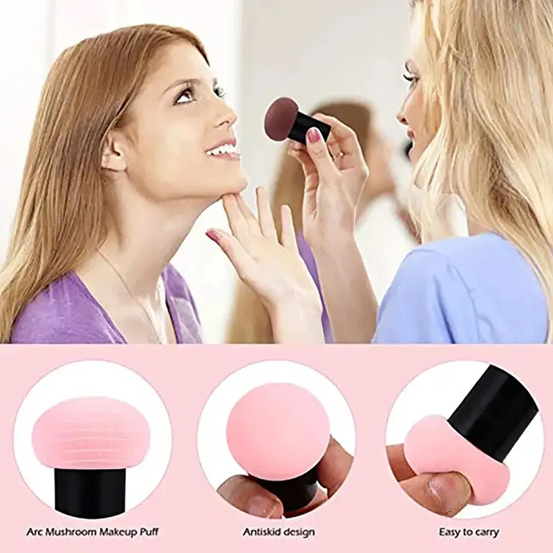 버섯 머리 메이크업 스폰지 드라이 습식 이중 용도 화장 - Beauty Makeup Tools Use 리뷰 및 가격