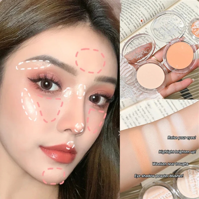 싱글 매트 하이라이터 팔레트 화이트 베이지 얼굴 코 밝 - Fenty Beauty Makeup Highlighter 리뷰 및 가격
