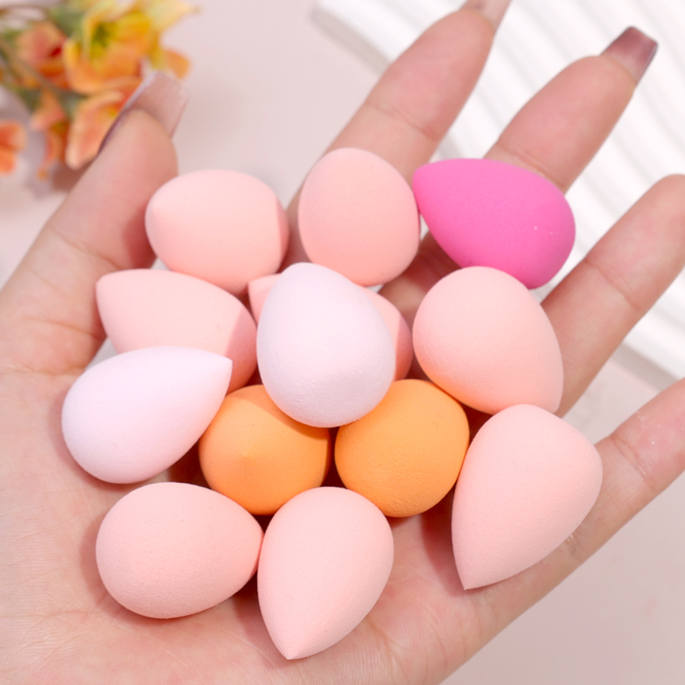 미니 메이크업 스폰지 무작위 색상 모양 조롱박 물방울  - Beauty Makeup Tools Use 리뷰 및 가격