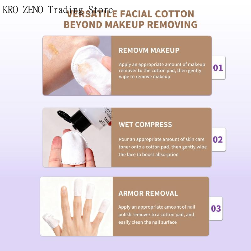 일회용 메이크업 코튼 패드 100/120pcs 소프트  - Beauty Makeup Remover 리뷰 및 가격