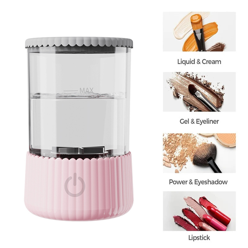 전기 메이크업 브러쉬 클리너, USB 플러그, 회전 청 - Beauty Makeup Tools Use 리뷰 및 가격