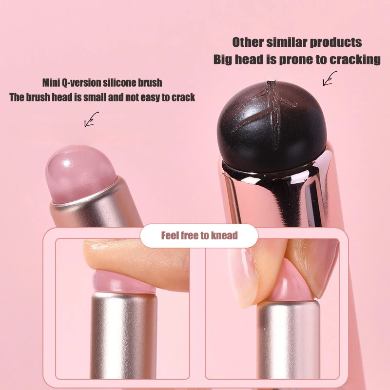1Pcs 네일 아트 실리콘 애플리케이터 스틱 브러쉬 립 - Lip Liner Pencil 리뷰 및 가격