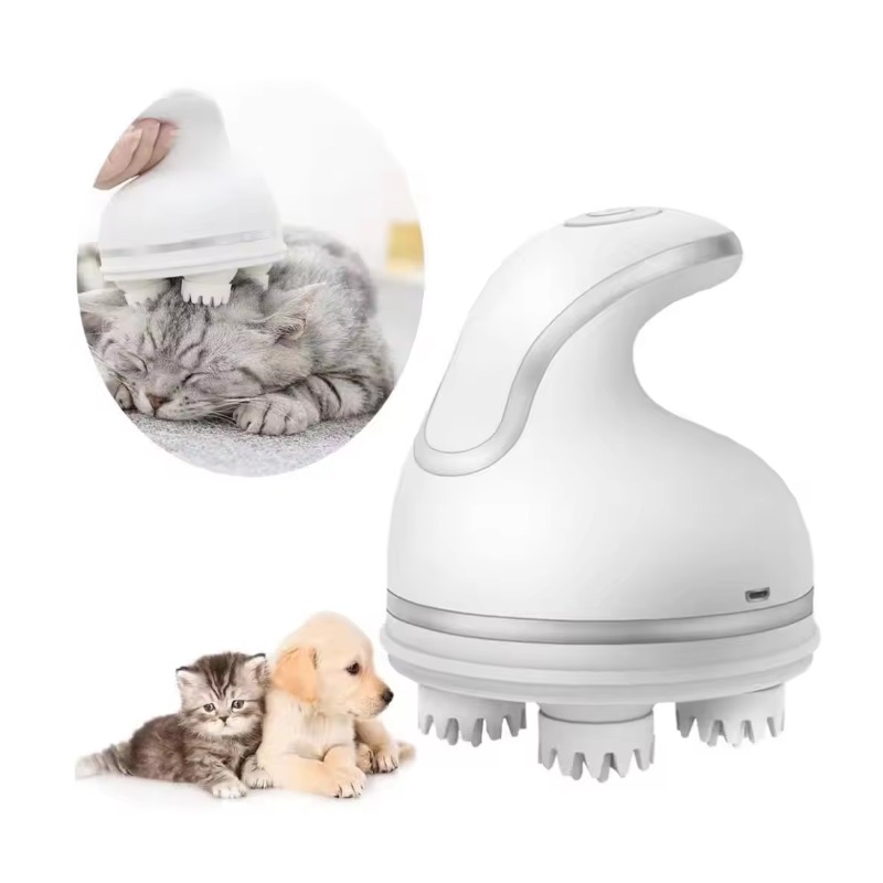 고양이 스마트 자동 실리콘 충전식 전동 머리 마사지기  - Hair Scalp Massager 리뷰 및 가격