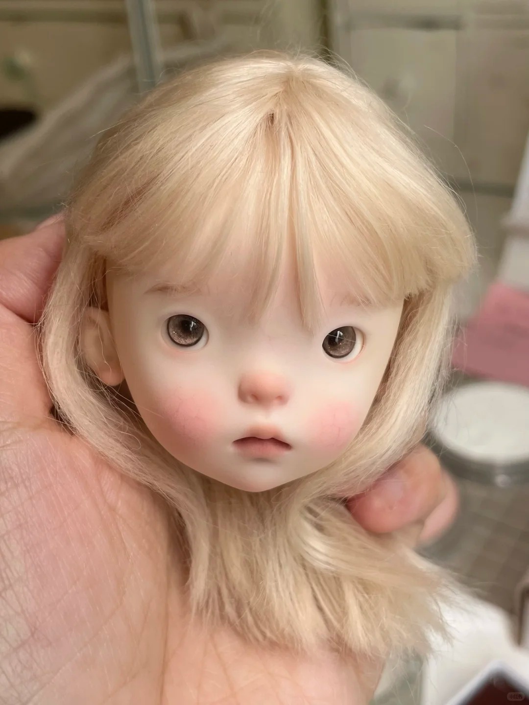 2026년 신제품 1/6 SD BJD 인형 머리 - 란 - Beauty Makeup Girl 리뷰 및 가격