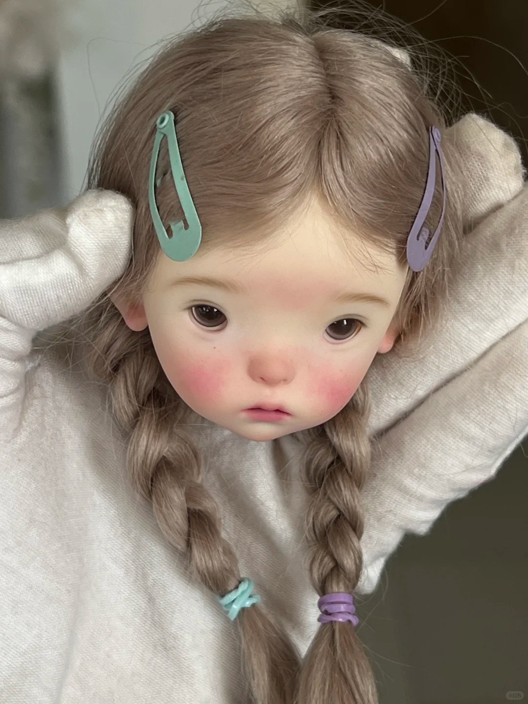 SD BJD 인형 1/6 Landoudou 머리 아름다 - Beauty Makeup Girl 리뷰 및 가격