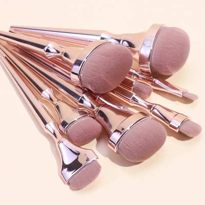 9pcs 로즈 골드 메이크업 브러쉬 세트 아이 섀도우  - Beauty Rose Makeup 리뷰 및 가격