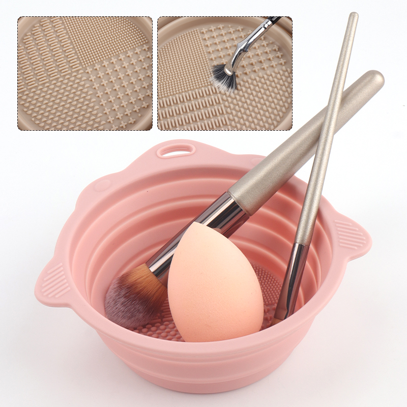접이식 스크러빙 실리콘 볼 화장품 브러쉬 클리너 메이크 - Beauty Makeup Tools Use 리뷰 및 가격