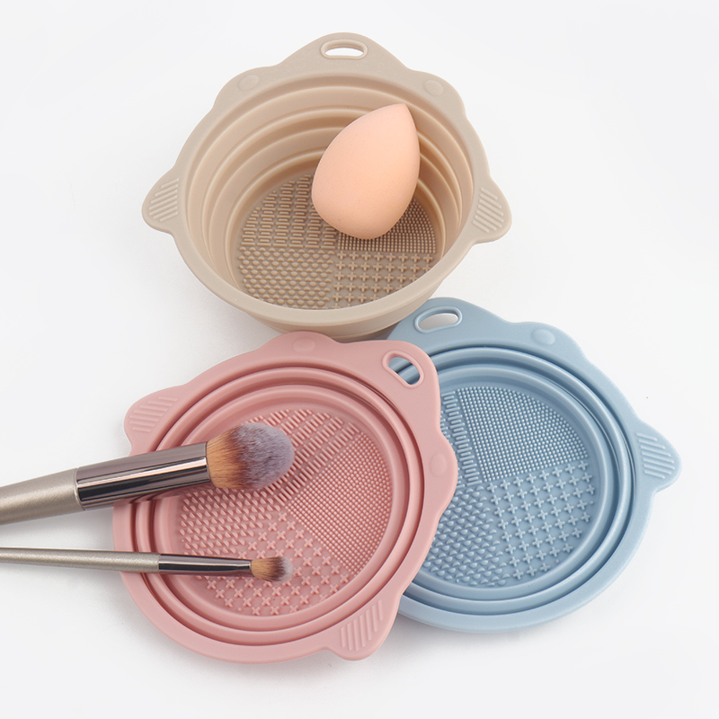 접이식 스크러빙 실리콘 볼 화장품 브러쉬 클리너 메이크 - Beauty Makeup Tools Use 리뷰 및 가격