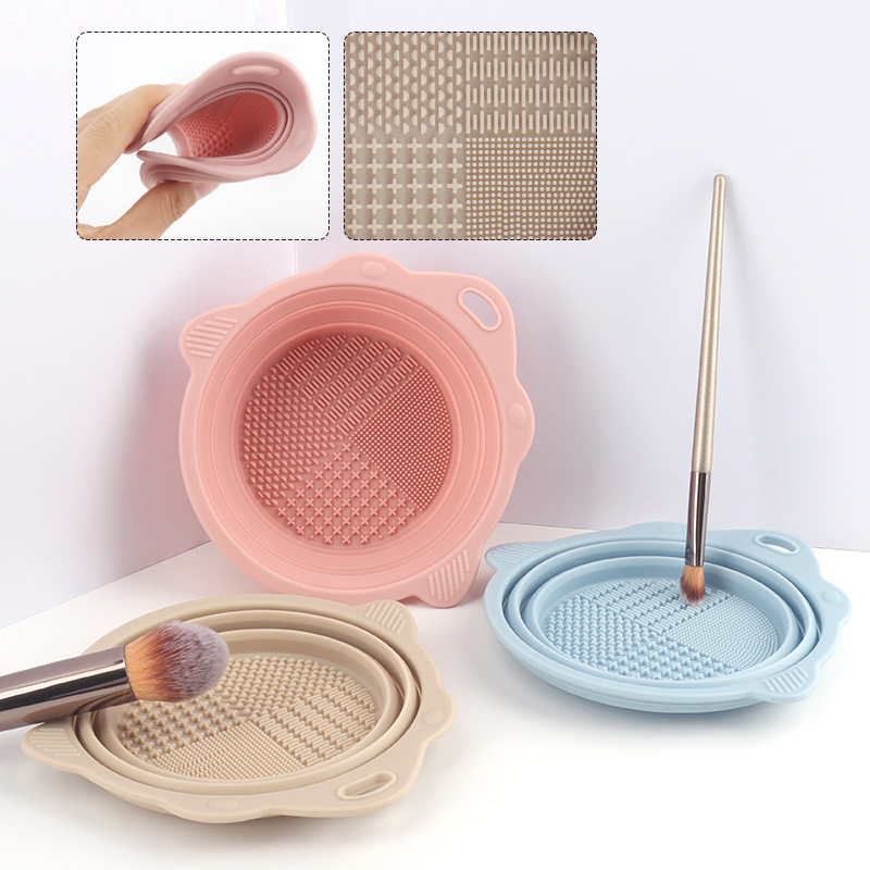 접이식 스크러빙 실리콘 볼 화장품 브러쉬 클리너 메이크 - Beauty Makeup Tools Use 리뷰 및 가격