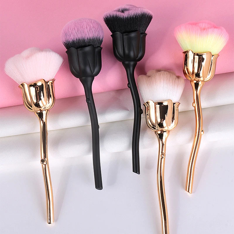 장미 꽃 모양 루스 파우더 파운데이션 블러쉬 메이크업  - Beauty Rose Makeup 리뷰 및 가격