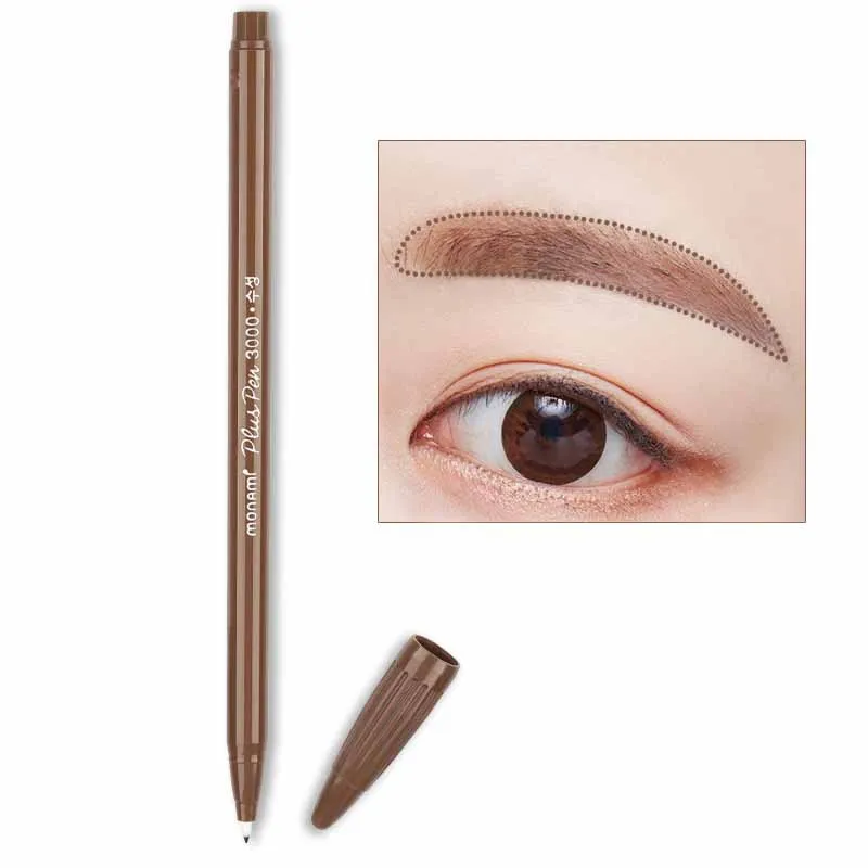 2Pcs 방수 문신 연필 눈썹 립 라이너 블랙 브라운  - Lip Liner Pencil 리뷰 및 가격