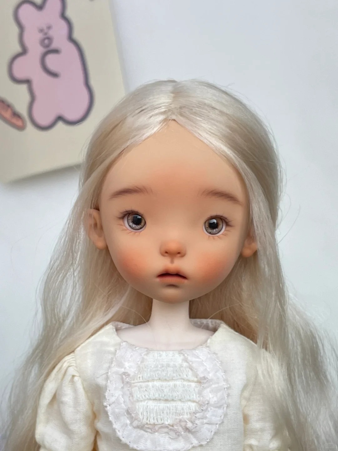 새로운 BJD 인형 1/6 란두도우 귀여운 아름다운 소 - Beauty Makeup Girl 리뷰 및 가격