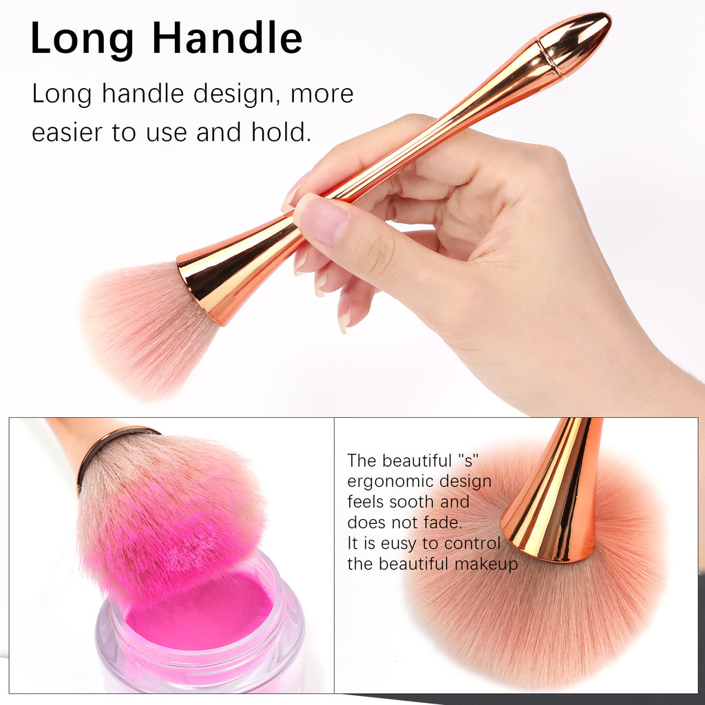 로즈 골드 파우더 블러쉬 메이크업 브러쉬 전문 메이크업 - Beauty Rose Makeup 리뷰 및 가격