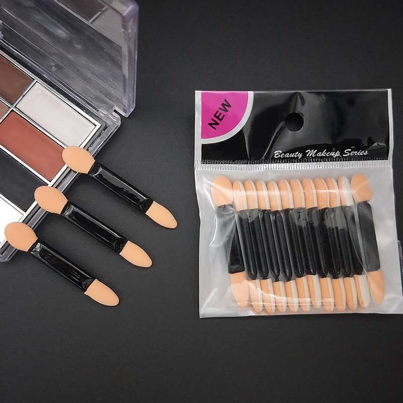 도매 10개/봉투 일회용 아이섀도우 브러쉬 휴대용 양면 - Beauty Makeup Eyeshadow 리뷰 및 가격
