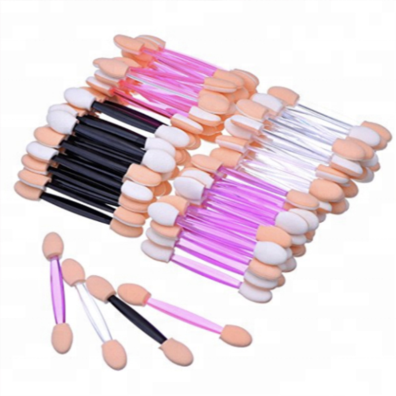 도매 10개/봉투 일회용 아이섀도우 브러쉬 휴대용 양면 - Beauty Makeup Eyeshadow 리뷰 및 가격