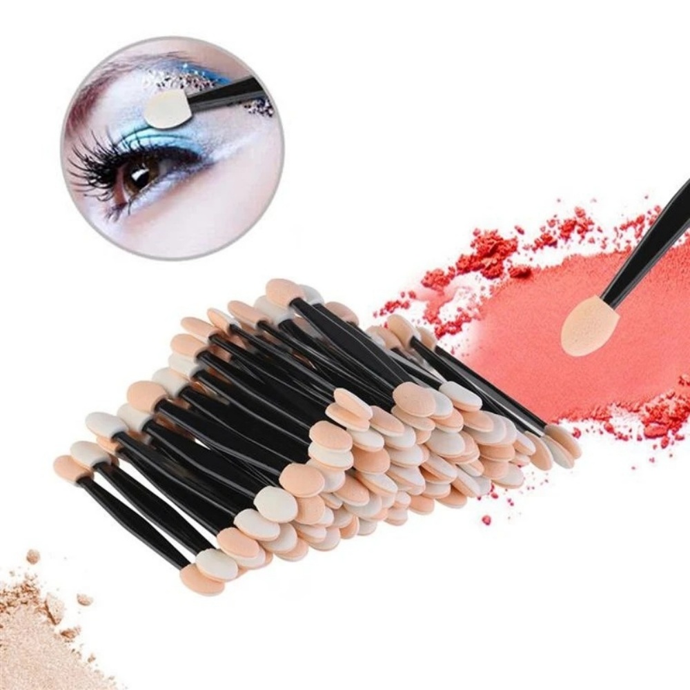 휴대용 일회용 양면 아이섀도우 스펀지 스틱 듀얼 헤드  - Beauty Makeup Eyeshadow 리뷰 및 가격