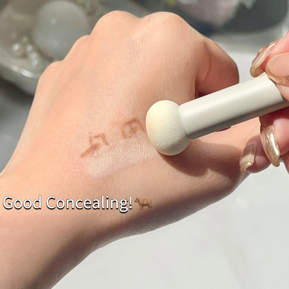 작은 버섯 컨실러 브러시, 스팟 여드름 자국, 다크 서 - Beauty Makeup Tools Use 리뷰 및 가격