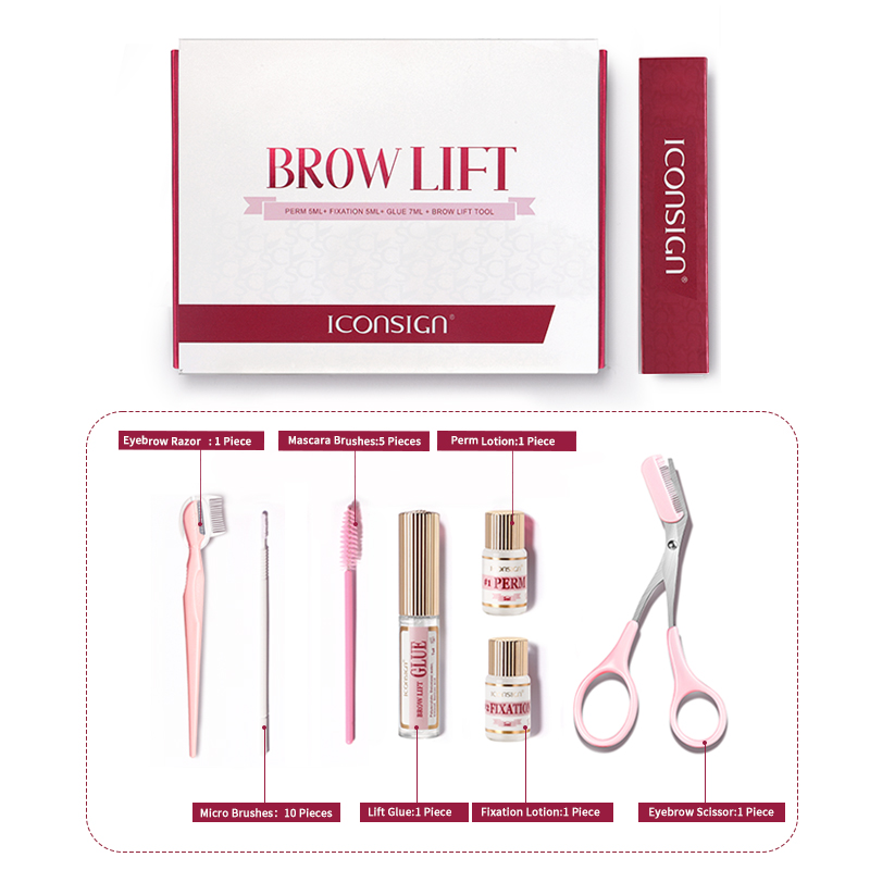 ICONSIGN 프로페셔널 눈썹 파마 세트, 눈썹 미용 - Beauty Makeup Tools Use 리뷰 및 가격