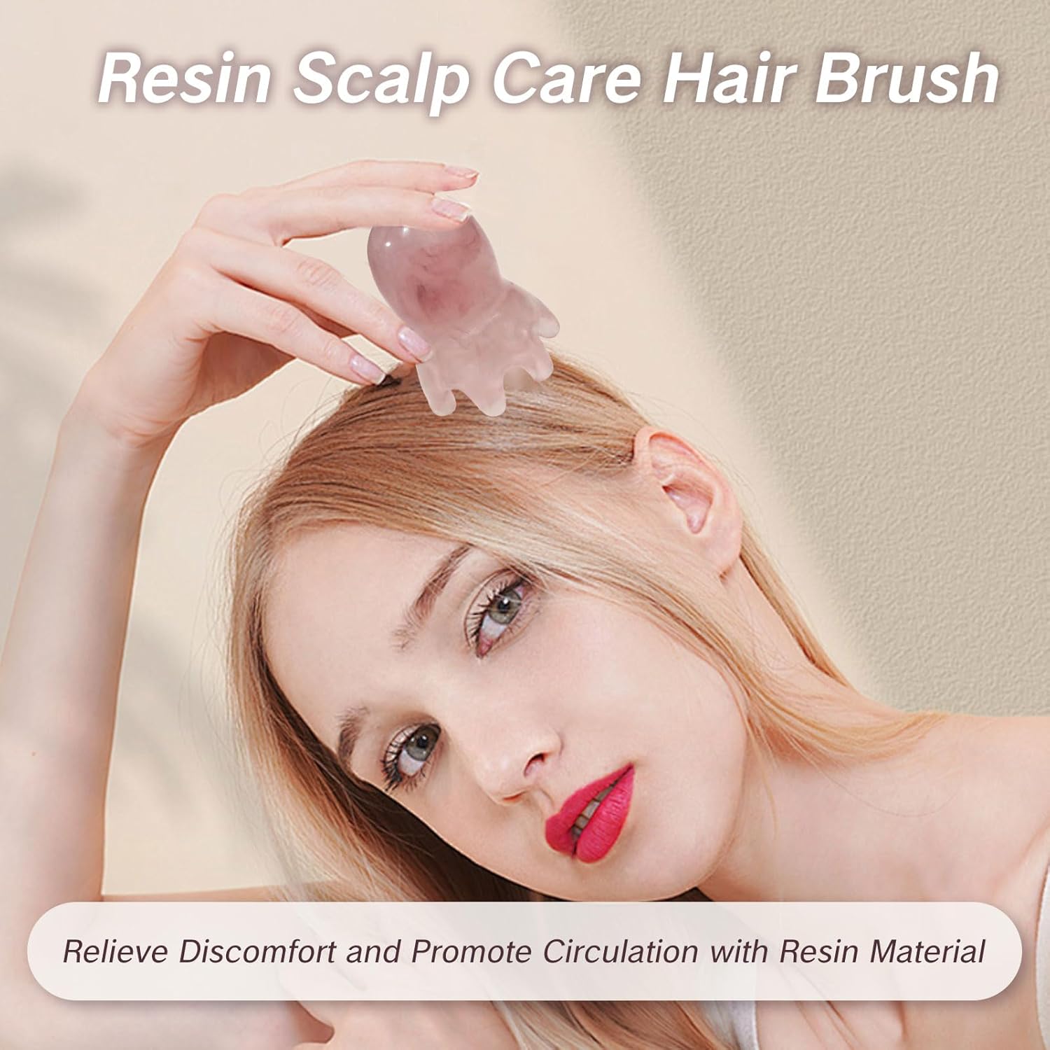 헤드 마사지기 두피 빗 레진 두피 스트레스 완화 도구  - Hair Scalp Massager 리뷰 및 가격