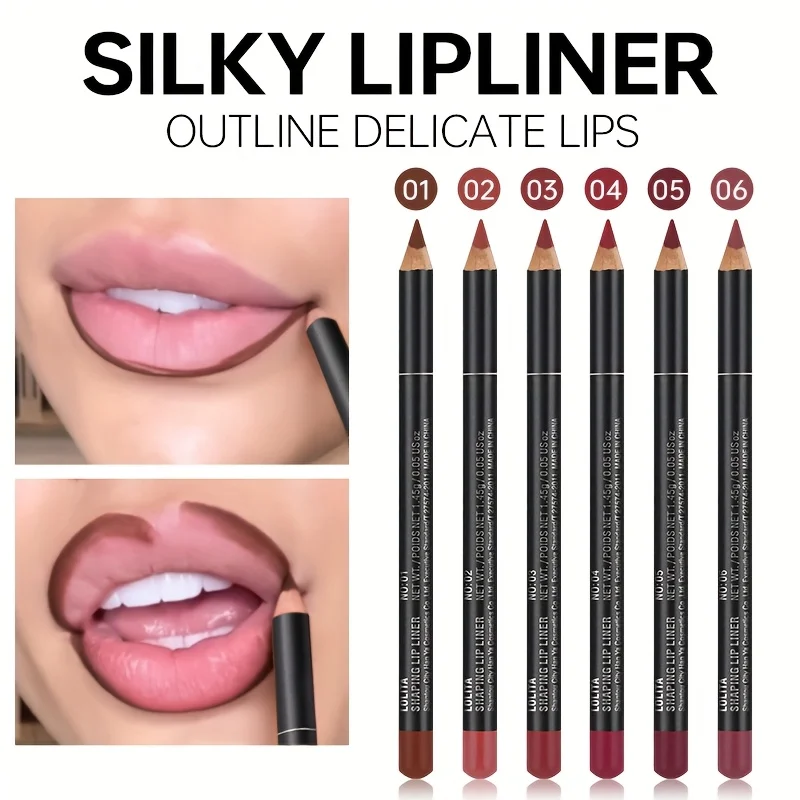 푸다이어 6색 방수 매트 립 라이너 펜슬 세트, 오래  - Lip Liner Pencil 리뷰 및 가격
