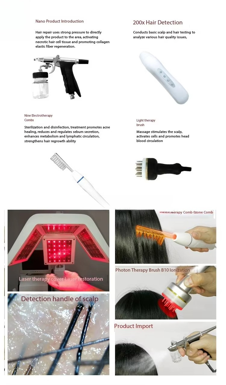 탈모 방지용 클리어런스 브러쉬 헤어 성장 키트, 남녀  - Hair Scalp Massager 리뷰 및 가격