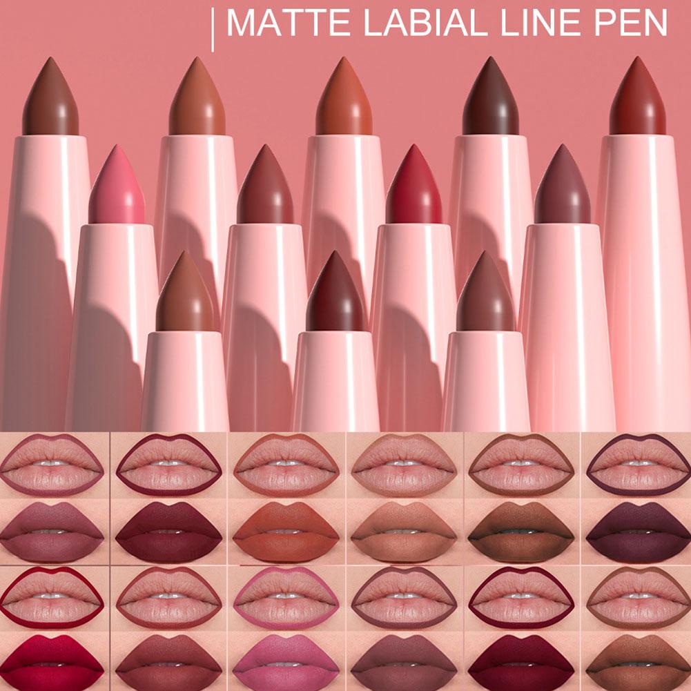 6색 립 라이너 펜 세트, 방수 및 땀 방지, 쉽게 발 - Lip Liner Pencil 리뷰 및 가격