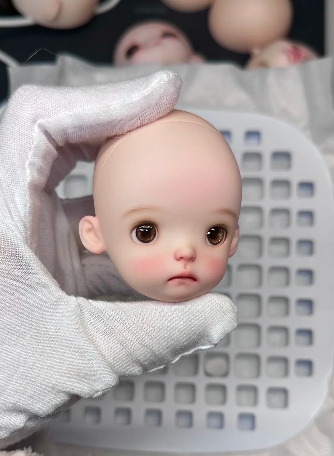 앰버 1/6 SD BJD 인형 나나 두두 샤오프 헤드  - Beauty Makeup Girl 리뷰 및 가격