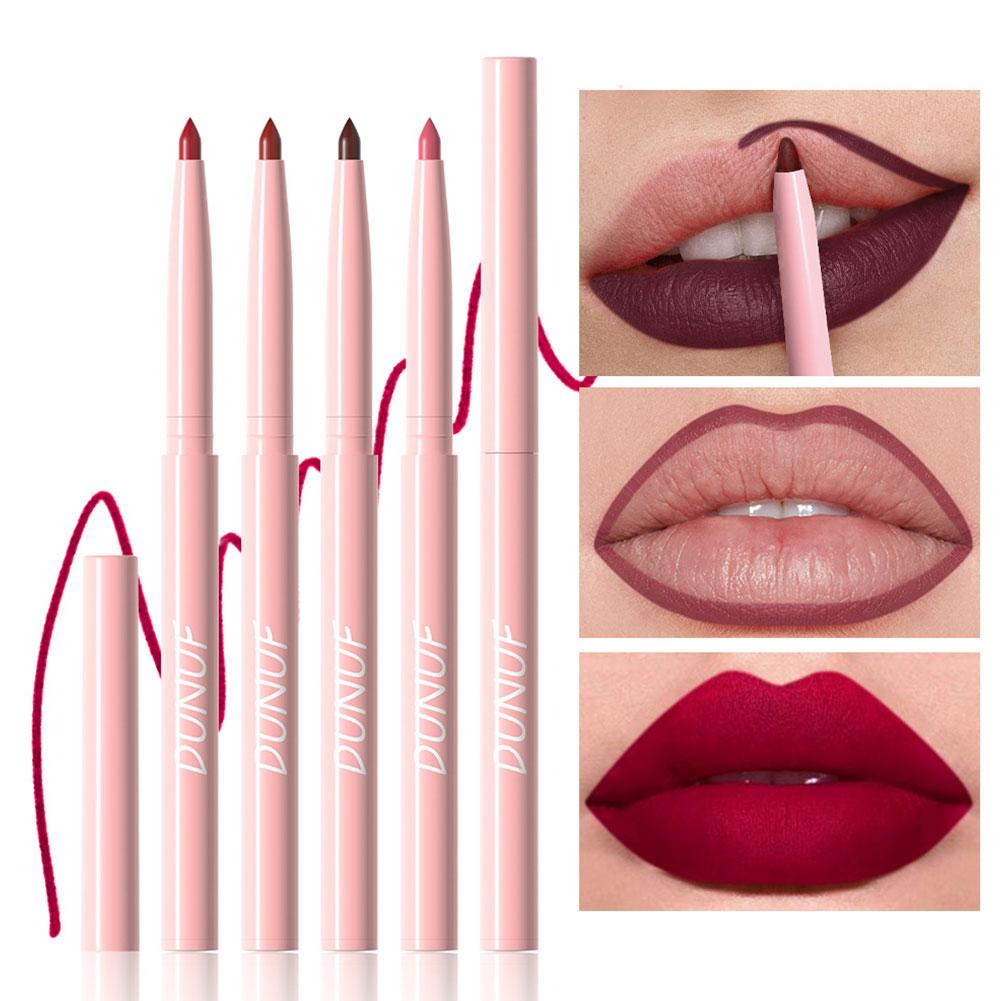 6컬러 벨벳 매트 립 라이너 펜슬 세트, 쉽게 발색되는 - Lip Liner Pencil 리뷰 및 가격