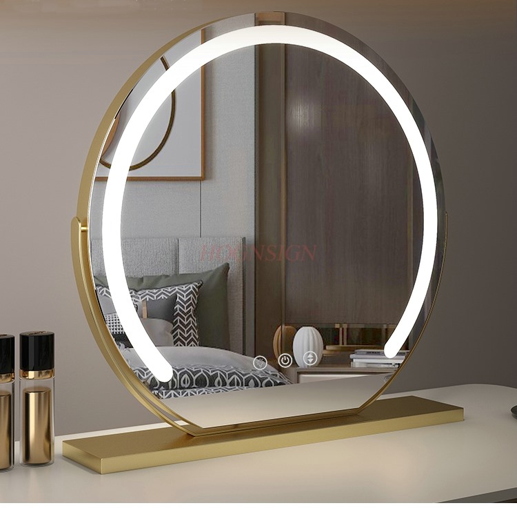 LED 조명 화장 거울, 데스크탑 지능형 화장 거울,  - Makeup Master Beauty Salon 리뷰 및 가격