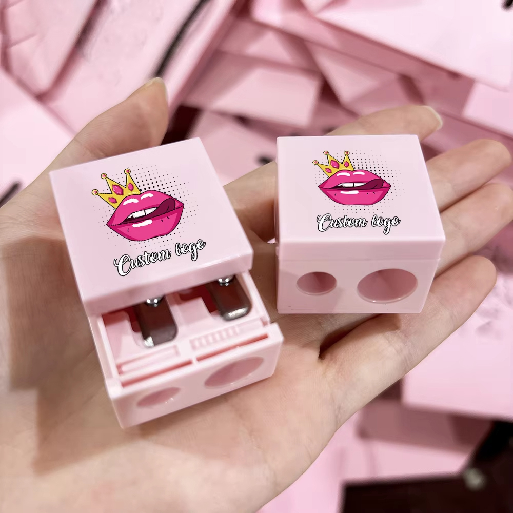 50개 맞춤형 로고 도매 플라스틱 두 구멍 눈썹 연필  - Lip Liner Pencil 리뷰 및 가격