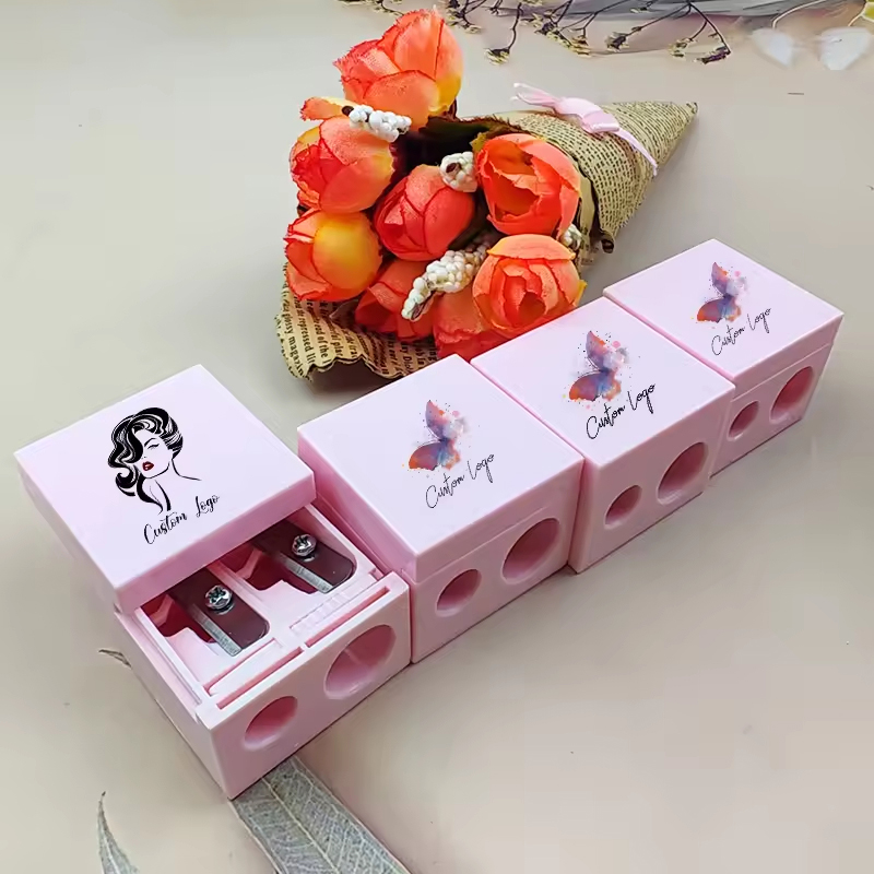 50개 맞춤형 로고 도매 플라스틱 두 구멍 눈썹 연필  - Lip Liner Pencil 리뷰 및 가격